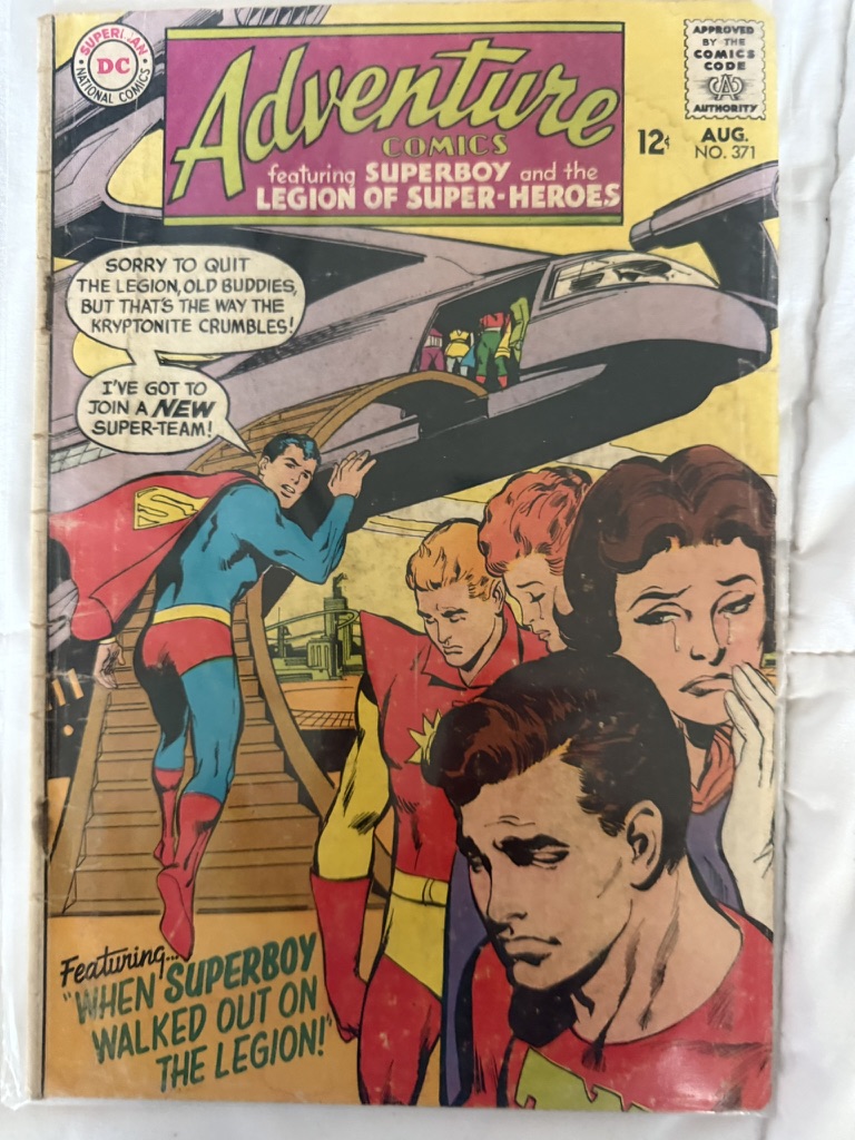 Adventure Comics - Superbly and Legion of Heroes