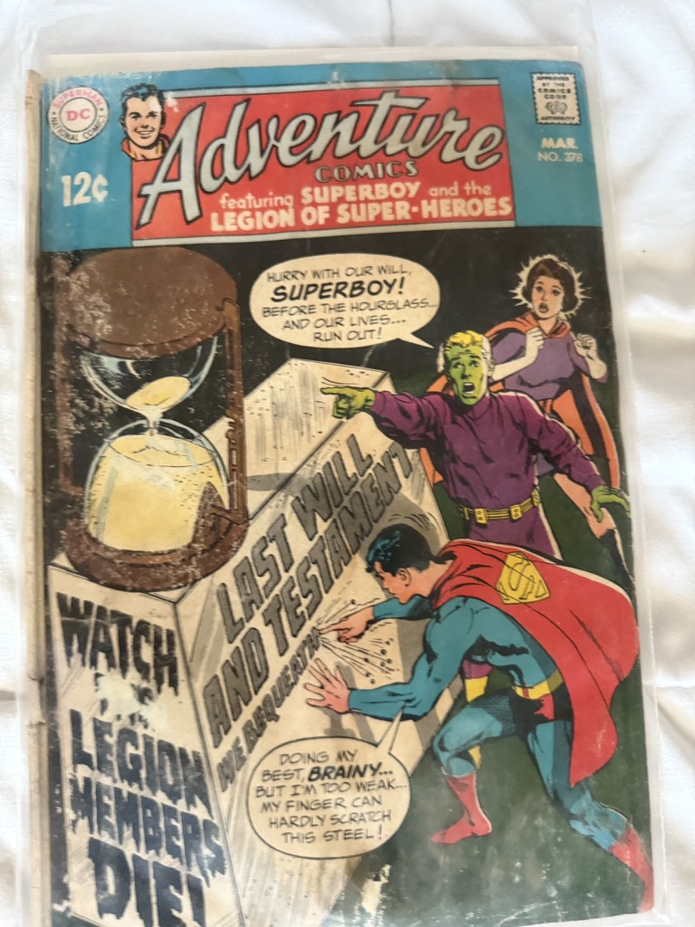 Adventure Comics - Superbly and Legion of Heroes